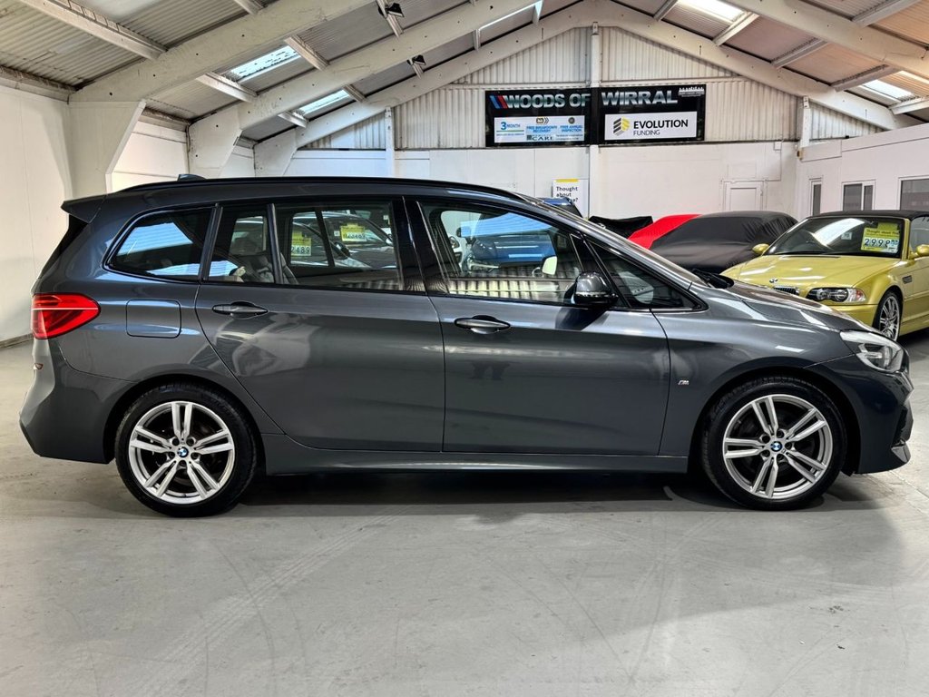 USED 2020 20 BMW 2 SERIES 2.0 220I M SPORT GRAN TOURER 5d 190 BHP 7 SEATS+LEATHER+18" ALLOYS