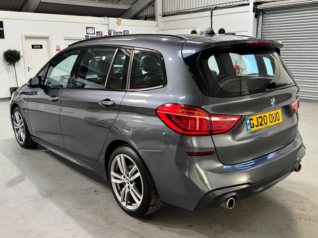 USED 2020 20 BMW 2 SERIES 2.0 220I M SPORT GRAN TOURER 5d 190 BHP 7 SEATS+LEATHER+18" ALLOYS