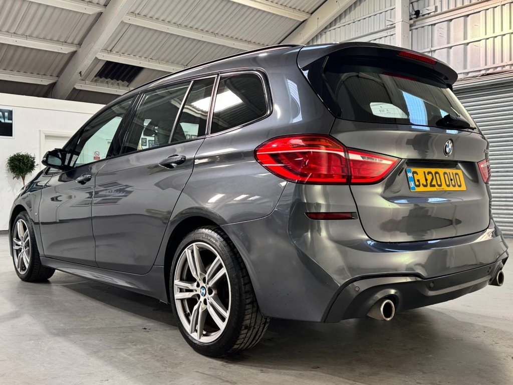 USED 2020 20 BMW 2 SERIES 2.0 220I M SPORT GRAN TOURER 5d 190 BHP 7 SEATS+LEATHER+18" ALLOYS