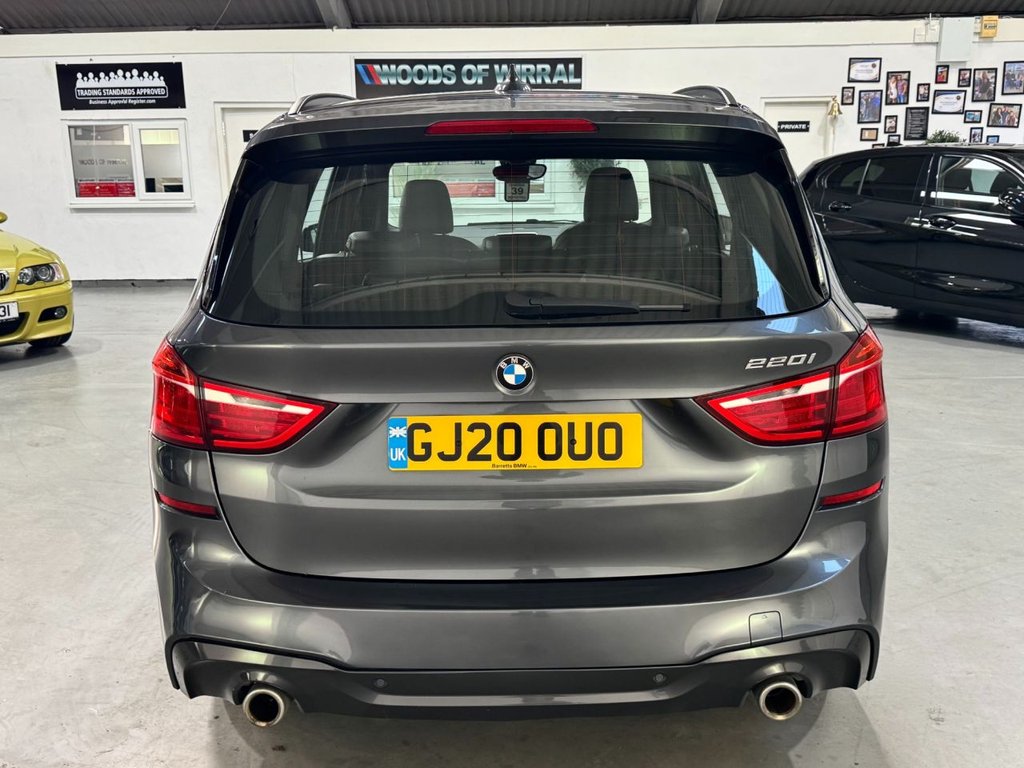 USED 2020 20 BMW 2 SERIES 2.0 220I M SPORT GRAN TOURER 5d 190 BHP 7 SEATS+LEATHER+18" ALLOYS