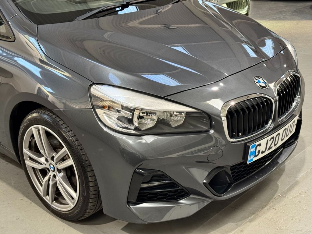 USED 2020 20 BMW 2 SERIES 2.0 220I M SPORT GRAN TOURER 5d 190 BHP 7 SEATS+LEATHER+18" ALLOYS