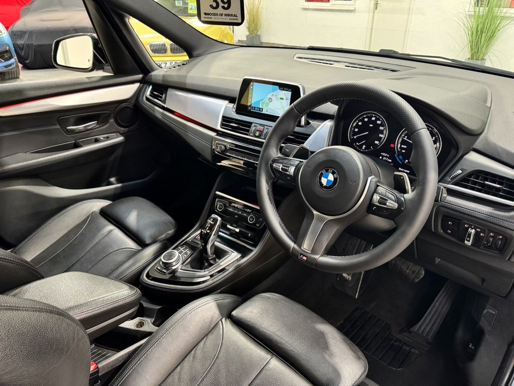USED 2020 20 BMW 2 SERIES 2.0 220I M SPORT GRAN TOURER 5d 190 BHP 7 SEATS+LEATHER+18" ALLOYS