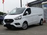 USED 2021 21 FORD TRANSIT CUSTOM 2.0 320 LIMITED P/V ECOBLUE 168 BHP Finished in FROZEN WHITE with contrasting CLOTH HEATED trim. This Transit is a great drivers van. It has long been the icon of the british roads. This van offers great value, practical, economical and is versitile. This rare automatic van is very clean van has been Serviced at 21939 miles, 48656 miles and recentley at 71194 miles on 4/01/2024. Features include, Heated Seats, Rear Park sensors, DAB Radio, B/Tooth, Apple Car Play, Cruise Control, Alloys and much more.