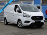 USED 2021 21 FORD TRANSIT CUSTOM 2.0 320 LIMITED P/V ECOBLUE 168 BHP Finished in FROZEN WHITE with contrasting CLOTH HEATED trim. This Transit is a great drivers van. It has long been the icon of the british roads. This van offers great value, practical, economical and is versitile. This rare automatic van is very clean van has been Serviced at 21939 miles, 48656 miles and recentley at 71194 miles on 4/01/2024. Features include, Heated Seats, Rear Park sensors, DAB Radio, B/Tooth, Apple Car Play, Cruise Control, Alloys and much more.