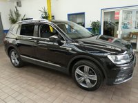 USED 2021 70 VOLKSWAGEN TIGUAN ALLSPACE 2.0 MATCH TDI 4MOTION DSG 5d 148 BHP 7 SEATS SAT NAV REAR VIEW CAMERA CRUISE CONTROL PARKING SENSORS 1 OWNER SERVICE HISTORY 6 MONTHS GOLD WARRANTY