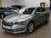 USED 2021 21 SKODA SUPERB 1.4 SE L IV DSG 5d 215 BHP SAT NAV LEATHER HEATED SEATS PARKING SENSORS 1 OWNER EXCELLENT SERVICE HISTORY 6 MONTHS GOLD WARRANTY