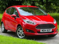 USED 2014 14 FORD FIESTA 1.2 ZETEC 3d 81 BHP 
