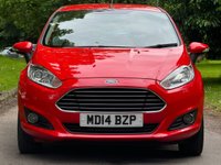 USED 2014 14 FORD FIESTA 1.2 ZETEC 3d 81 BHP 