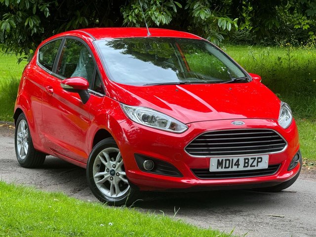 2014 14 Ford Fiesta 1.2 ZETEC 3d 81 BHP