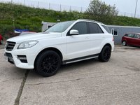 USED 2014 14 MERCEDES-BENZ M-CLASS 3.0 ML350 BLUETEC AMG SPORT 5d 258 BHP 