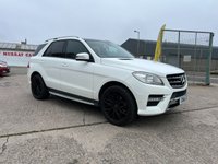 USED 2014 14 MERCEDES-BENZ M-CLASS 3.0 ML350 BLUETEC AMG SPORT 5d 258 BHP 