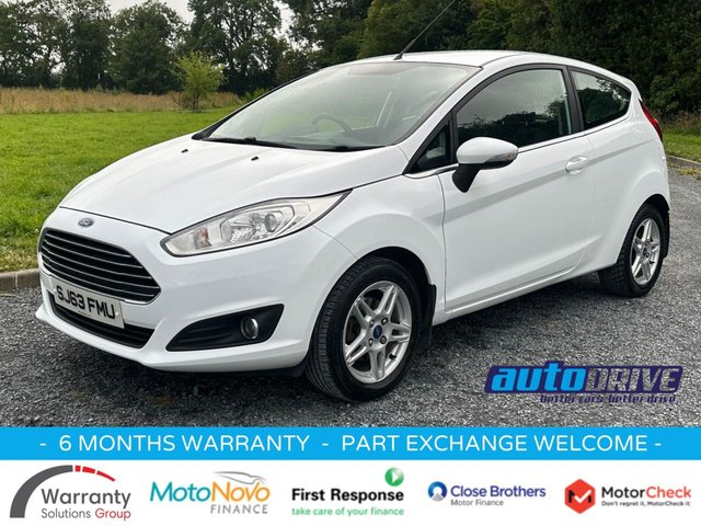 2013 63 Ford Fiesta 1.2 ZETEC 3d 81 BHP