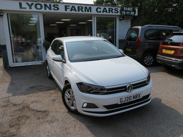 2020 20 Volkswagen Polo 1.0 SE EVO 5d 80 BHP