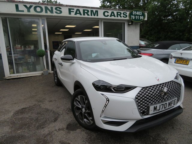 2020 70 DS DS 3 Crossback E-TENSE ULTRA PRESTIGE 5d 135 BHP FULLY ELECTRIC AUTOMATIC