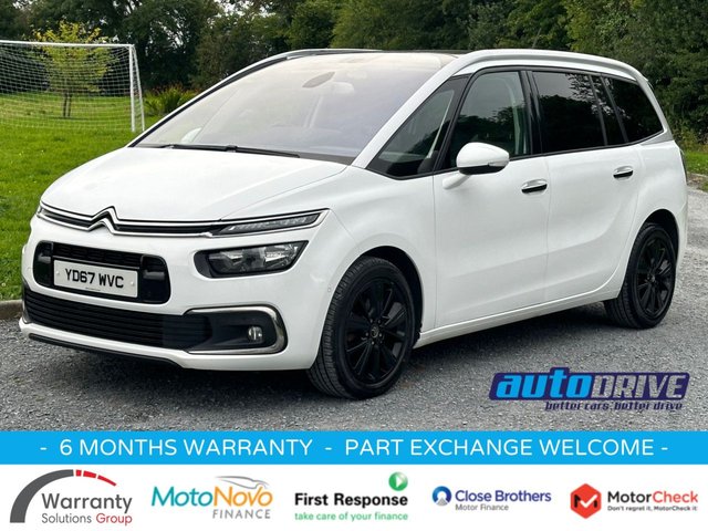 2017 67 Citroen C4 Grand Picasso 1.6 BLUEHDI FLAIR S/S 5d 118 BHP
