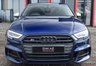 USED 2017 17 AUDI S3 2.0 S3 QUATTRO 4d 306 BHP 19" BLACK ALLOYS+CRUISE CONTROL