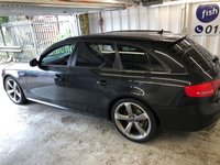 USED 2011 11 AUDI A4 2.0 AVANT TDI BLACK EDITION 5d 134 BHP 2KEYS+2 FORMER KEEPERS+TIMING BELT WATER PUMP 110K+HALF LEATHER+NAVIGATION+CRUISECONTROL+SENSORS+BLACK EDITION+HPI CLEAR+VOSA MOT HISTORY PRINTOUT, PART EXCHANGE WELCOME, RAC CHECKED+The car is in very good condition in and out . Bodywork has no obvious dents or scratches . Interior is very clean without any obvious wear or tear to the seats or carpets.Tyres excellent ,Engine+gearbox in good order.