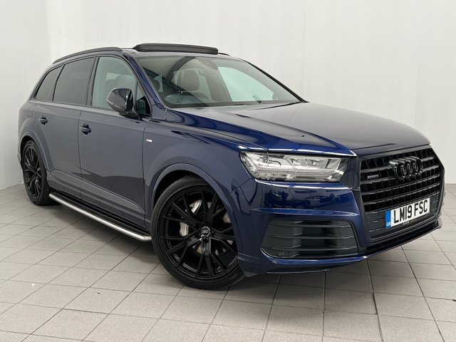 2019 02 Audi Q7 3.0 TDI QUATTRO BLACK EDITION MHEV 5d 282 BHP