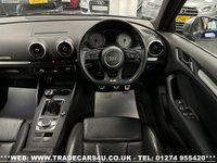 USED 2017 67 AUDI A3 2.0 S3 SPORTBACK QUATTRO 5d 306 BHP UK DELIVERY FLAT FEE &pound;175 (SUBJECT TO DEAL) *OVER 100 IMAGES ON OUR WEBSITE*BESPOKE FINANCE ARRANGED*PART EXCHANGE WELCOME*ALL VEHICLES HPI CLEAR