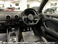 USED 2017 67 AUDI A3 2.0 S3 SPORTBACK QUATTRO 5d 306 BHP UK DELIVERY FLAT FEE &pound;175 (SUBJECT TO DEAL) *OVER 100 IMAGES ON OUR WEBSITE*BESPOKE FINANCE ARRANGED*PART EXCHANGE WELCOME*ALL VEHICLES HPI CLEAR