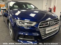 USED 2017 67 AUDI A3 2.0 S3 SPORTBACK QUATTRO 5d 306 BHP UK DELIVERY FLAT FEE &pound;175 (SUBJECT TO DEAL) *OVER 100 IMAGES ON OUR WEBSITE*BESPOKE FINANCE ARRANGED*PART EXCHANGE WELCOME*ALL VEHICLES HPI CLEAR