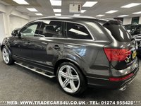 USED 2013 63 AUDI Q7 3.0 TDI QUATTRO S LINE PLUS 5d 245 BHP UK DELIVERY FLAT FEE &pound;175 (SUBJECT TO DEAL) *OVER 100 IMAGES ON OUR WEBSITE*BESPOKE FINANCE ARRANGED*PART EXCHANGE WELCOME*ALL VEHICLES HPI CLEAR
