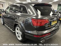 USED 2013 63 AUDI Q7 3.0 TDI QUATTRO S LINE PLUS 5d 245 BHP UK DELIVERY FLAT FEE &pound;175 (SUBJECT TO DEAL) *OVER 100 IMAGES ON OUR WEBSITE*BESPOKE FINANCE ARRANGED*PART EXCHANGE WELCOME*ALL VEHICLES HPI CLEAR