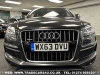 USED 2013 63 AUDI Q7 3.0 TDI QUATTRO S LINE PLUS 5d 245 BHP UK DELIVERY FLAT FEE &pound;175 (SUBJECT TO DEAL) *OVER 100 IMAGES ON OUR WEBSITE*BESPOKE FINANCE ARRANGED*PART EXCHANGE WELCOME*ALL VEHICLES HPI CLEAR