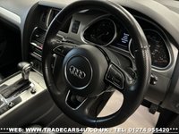 USED 2013 63 AUDI Q7 3.0 TDI QUATTRO S LINE PLUS 5d 245 BHP UK DELIVERY FLAT FEE &pound;175 (SUBJECT TO DEAL) *OVER 100 IMAGES ON OUR WEBSITE*BESPOKE FINANCE ARRANGED*PART EXCHANGE WELCOME*ALL VEHICLES HPI CLEAR