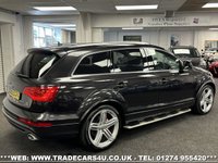 USED 2013 63 AUDI Q7 3.0 TDI QUATTRO S LINE PLUS 5d 245 BHP UK DELIVERY FLAT FEE &pound;175 (SUBJECT TO DEAL) *OVER 100 IMAGES ON OUR WEBSITE*BESPOKE FINANCE ARRANGED*PART EXCHANGE WELCOME*ALL VEHICLES HPI CLEAR