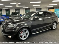 USED 2013 63 AUDI Q7 3.0 TDI QUATTRO S LINE PLUS 5d 245 BHP UK DELIVERY FLAT FEE &pound;175 (SUBJECT TO DEAL) *OVER 100 IMAGES ON OUR WEBSITE*BESPOKE FINANCE ARRANGED*PART EXCHANGE WELCOME*ALL VEHICLES HPI CLEAR