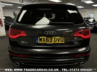 USED 2013 63 AUDI Q7 3.0 TDI QUATTRO S LINE PLUS 5d 245 BHP UK DELIVERY FLAT FEE &pound;175 (SUBJECT TO DEAL) *OVER 100 IMAGES ON OUR WEBSITE*BESPOKE FINANCE ARRANGED*PART EXCHANGE WELCOME*ALL VEHICLES HPI CLEAR