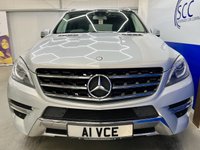 USED 2014 A MERCEDES-BENZ M-CLASS 3.0 ML350 V6 BlueTEC AMG Line SUV 5dr Diesel G-Tronic 4WD Euro 6 (s/s) (258 ps) PanRoof,Nav,Keyless,&pound;9k Extras