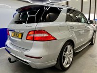 USED 2014 A MERCEDES-BENZ M-CLASS 3.0 ML350 V6 BlueTEC AMG Line SUV 5dr Diesel G-Tronic 4WD Euro 6 (s/s) (258 ps) PanRoof,Nav,Keyless,&pound;9k Extras
