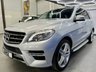 USED 2014 A MERCEDES-BENZ M-CLASS 3.0 ML350 V6 BlueTEC AMG Line SUV 5dr Diesel G-Tronic 4WD Euro 6 (s/s) (258 ps) PanRoof,Nav,Keyless,&pound;9k Extras