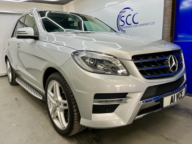 2014 A Mercedes-Benz M-Class 3.0 ML350 V6 BlueTEC AMG Line SUV 5dr Diesel G-Tronic 4WD Euro 6 (s/s) (258 ps)