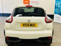 USED 2015 15 NISSAN JUKE 1.5 ACENTA PREMIUM DCi 5 DOOR 110 BHP SAT NAV CAMERA &pound;20 TAX PRIVACY