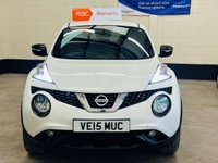 USED 2015 15 NISSAN JUKE 1.5 ACENTA PREMIUM DCi 5 DOOR 110 BHP SAT NAV CAMERA &pound;20 TAX PRIVACY