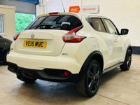 USED 2015 15 NISSAN JUKE 1.5 ACENTA PREMIUM DCi 5 DOOR 110 BHP SAT NAV CAMERA &pound;20 TAX PRIVACY