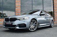 USED 2018 68 BMW 5 SERIES 3.0 530D XDRIVE M SPORT TOURING 5d 261 BHP PAN ROOF / M SPORT+ / CARPLAY