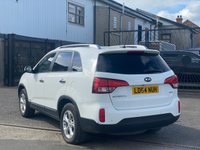 USED 2014 64 KIA SORENTO 2.2 CRDI KX-2 SAT NAV 5d 194 BHP 17" ALLOYS +  FULL LEATHER TRIM +  CRUISE CONTROL +  USB +  PARKING AID +  AUX +  FRONT HEATED SEATS +  DUAL CLIMATE CONTROL +  SAT NAV +  BLUETOOTH +