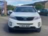 USED 2014 64 KIA SORENTO 2.2 CRDI KX-2 SAT NAV 5d 194 BHP 17" ALLOYS +  FULL LEATHER TRIM +  CRUISE CONTROL +  USB +  PARKING AID +  AUX +  FRONT HEATED SEATS +  DUAL CLIMATE CONTROL +  SAT NAV +  BLUETOOTH +