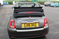 USED 2016 16 FIAT 500C 1.2 POP STAR 3d 69 BHP VIEW AND RESERVE ONLINE OR CALL 01527-853940 FOR MORE INFO.
