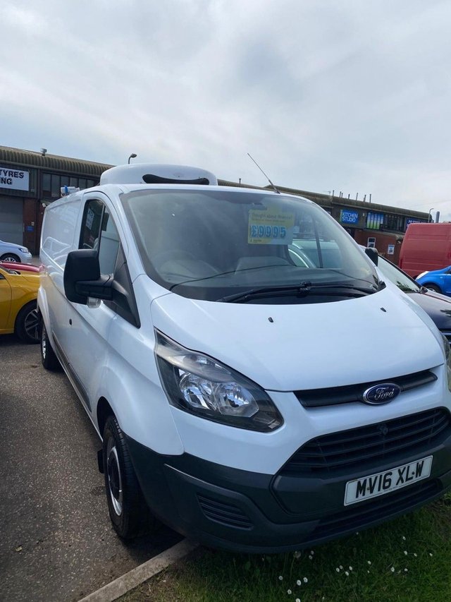 2016 FORD TRANSIT CUSTOM 2.2 CHILLER/ FREEZER 290 LR P/V 124 BHP