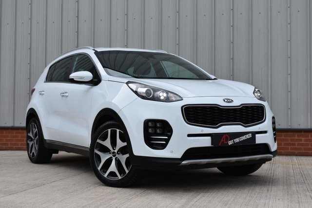 2017 67 Kia Sportage 1.7 CRDI GT-LINE EDITION ISG 5d 114 BHP