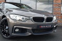USED 2016 16 BMW 4 SERIES 3.0 435D XDRIVE M SPORT 2d 309 BHP CHAMPAGNE QUARTZ / LED'S / FSH