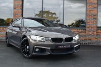 USED 2016 16 BMW 4 SERIES 3.0 435D XDRIVE M SPORT 2d 309 BHP CHAMPAGNE QUARTZ / LED'S / FSH