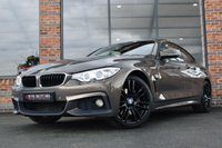 USED 2016 16 BMW 4 SERIES 3.0 435D XDRIVE M SPORT 2d 309 BHP CHAMPAGNE QUARTZ / LED'S / FSH