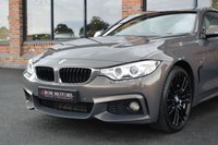 USED 2016 16 BMW 4 SERIES 3.0 435D XDRIVE M SPORT 2d 309 BHP CHAMPAGNE QUARTZ / LED'S / FSH