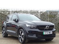 USED 2021 21 VOLVO XC40 RECHARGE TWIN AWD 78kWh 5d 403 BHP 